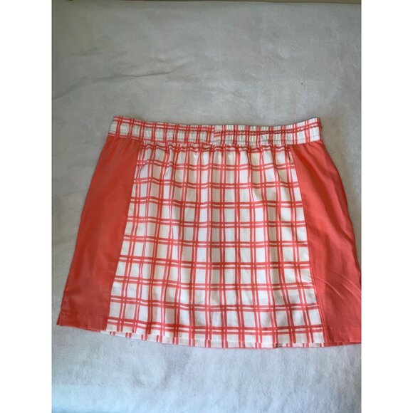 Stella Parker Sport Pull-On Skort Size XL Window Pane Plaid UPF 50+ - Picture 6 of 6